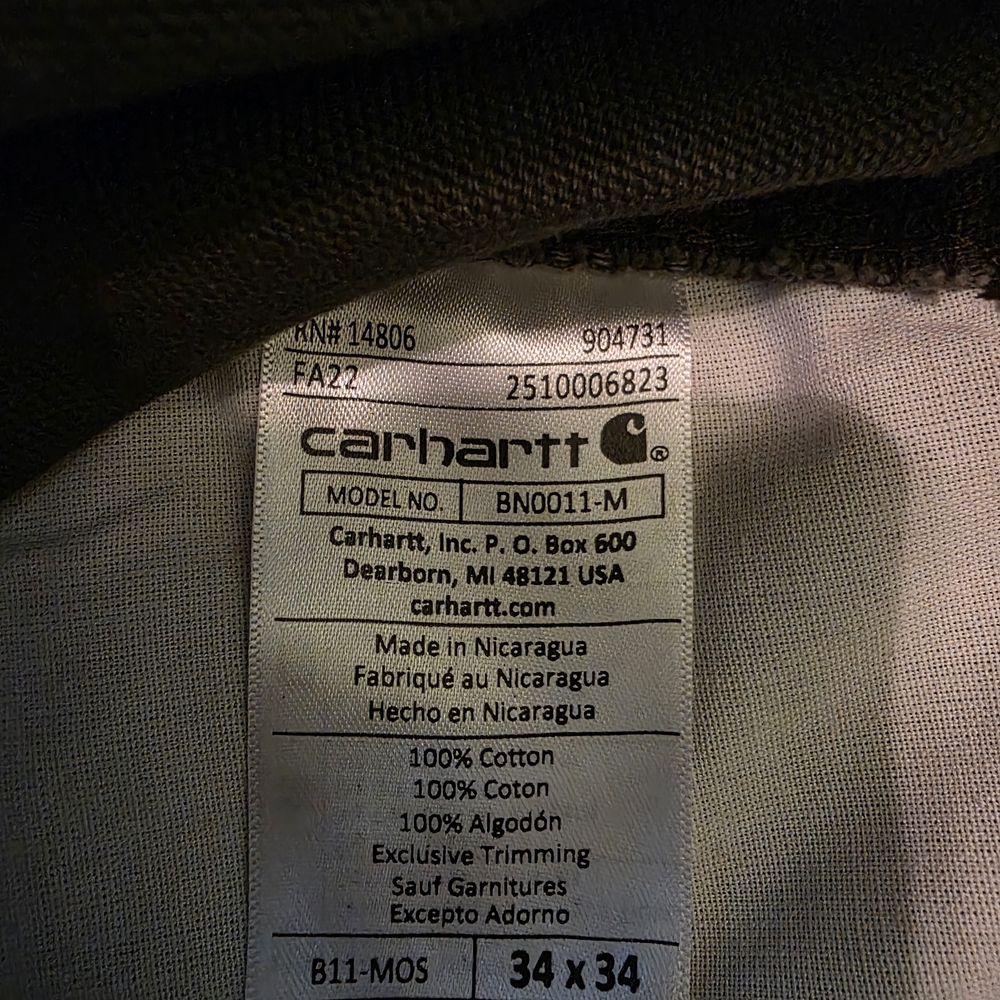Carhartt Black Pants